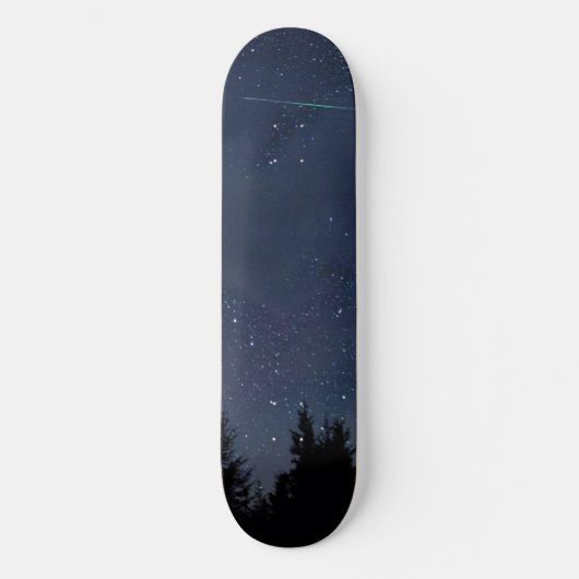 Perseid Meteors Skateboard (Vorderseite)