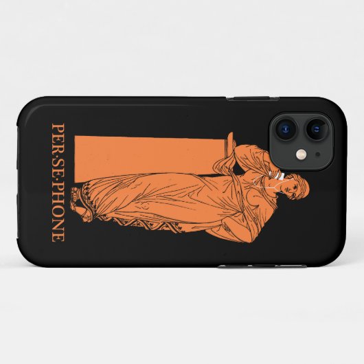 Persephone Case-Mate iPhone Hülle (Rückseite (Horizontal))