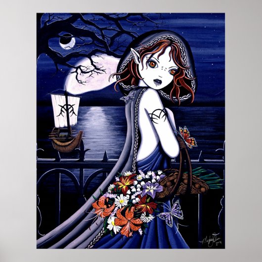 "Persephone" Dark Underworld Poster (Vorne)