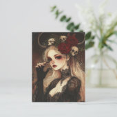 Persephone die Göttin der Unterwelt Postkarte (Stehend Vorderseite)