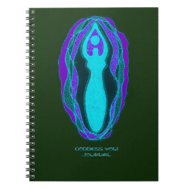 Persephone Goddess Yoni Journal Notizblock