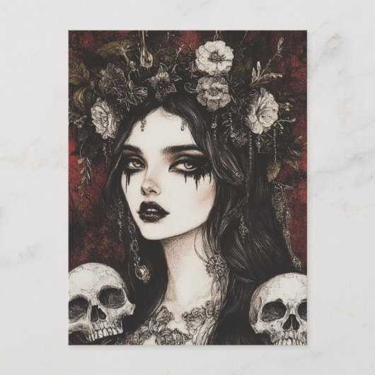 Persephone Goth Postkarte (Vorderseite)