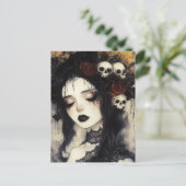 Persephone-Göttin der Unterwelt Postkarte (Stehend Vorderseite)