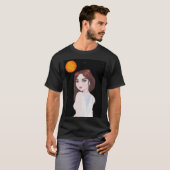 Persephone griechische Göttin Königin der Unterwel T-Shirt (Vorne ganz)