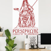 Persephone Poster (Heimbüro)