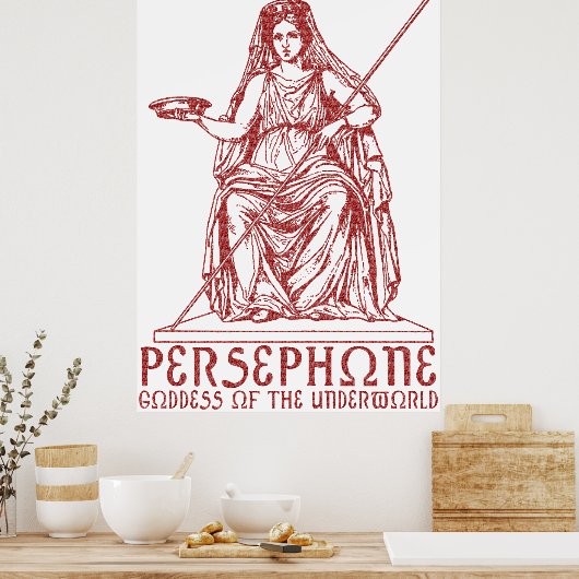 Persephone Poster (Küche)