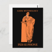 Persephone Postkarte (Vorne/Hinten)