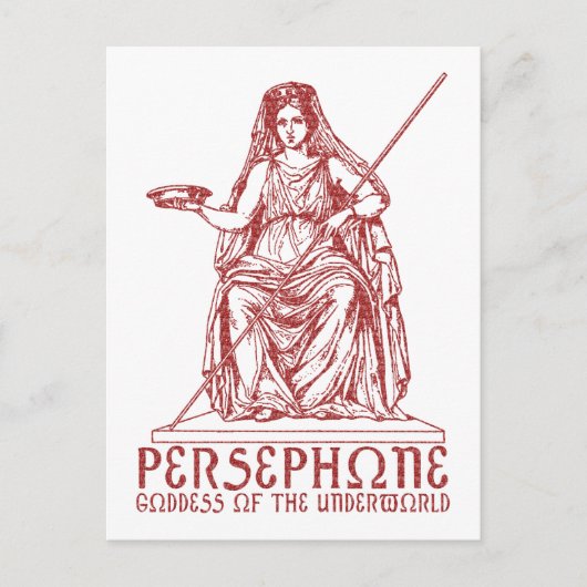 Persephone Postkarte (Vorderseite)