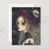 Persephone Queen of the Underworld Postkarte (Vorne/Hinten)