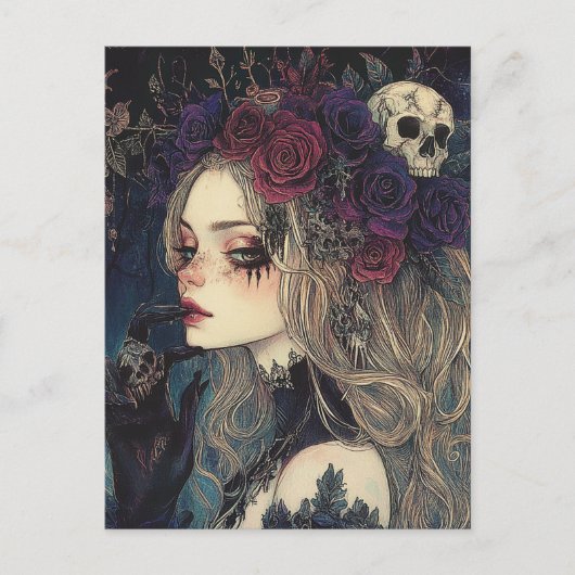 Persephone Queen of the Underworld Postkarte (Vorderseite)