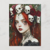 Persephone Red Hair Postkarte (Vorderseite)