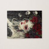 Persephone Skulls und Rose Puzzle (Horizontal)
