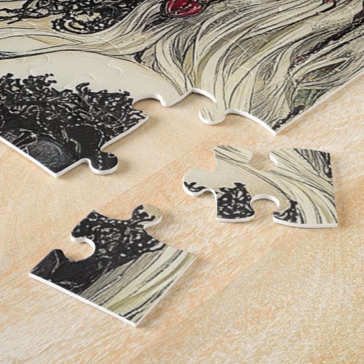 Persephone Skulls und Rose Puzzle (Seite)