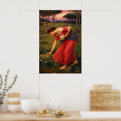 Persephone von John William Waterhouse Poster (Küche)