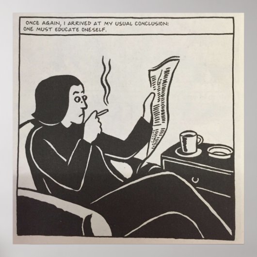 Persepolis Educate sich selbst Poster (Vorne)