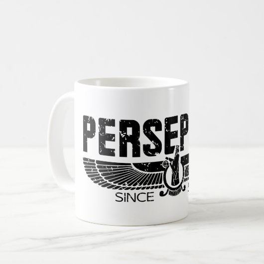 Persepolis - Persian (Iran) Design Kaffeetasse (Vorderseite Links)