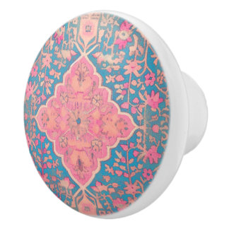 Perser-Muster-Türknauf Keramikknauf