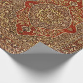 Perser Teppich Aussehen - Tabriz Geschenkpapier (Ecke)