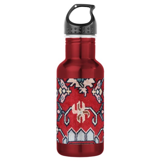 Perser-Teppich-Foto Edelstahlflasche (Vorderseite)