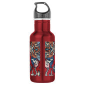 Perser-Teppich-Foto Edelstahlflasche (Rückseite)