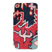 Perser-Teppich-Foto Incipio iPhone Geldbeutel-Hülle (Folio Vorderseite)