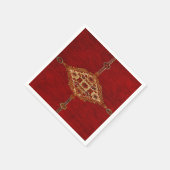 Perser Teppich -kühnes Design Serviette (Ecke)