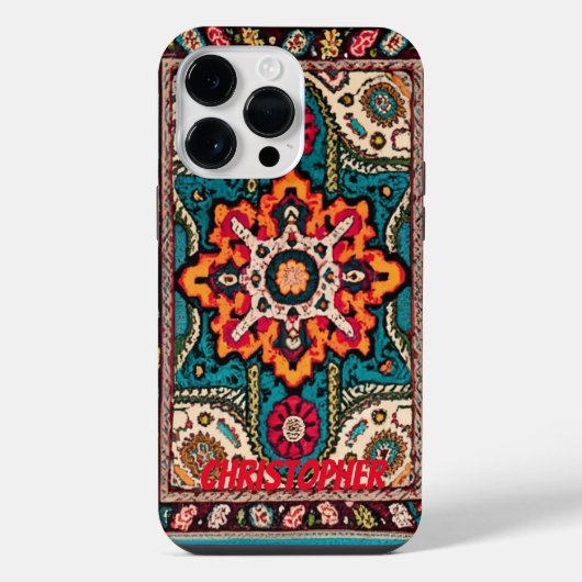 Perser-Teppich orientalischer Teppich iPhone Hülle (Rückseite)