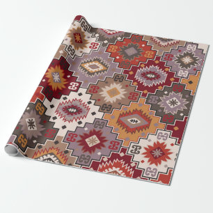 Perser-Teppich Originaldesign, tribal Textur. Ea Geschenkpapier