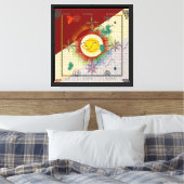 Perser-Teppichmuster-Design Leinwanddruck (Insitu (Schlafzimmer))