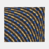 Perser-Teppichmuster Fleecedecke (Vorderseite (Horizontal))