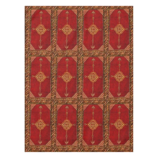 Perser-Teppichmuster Tischdecke (Vorderseite)