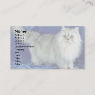 Perser, Zinn Visitenkarte