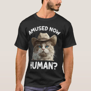 Perserkatze AMÜSIERT JETZT, MENSCH Lustige Perserk T-Shirt