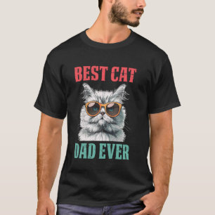 Perserkatze BESTE PERSERKATZE VATER LEBT Lustige K T-Shirt