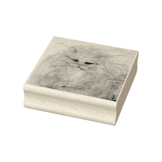 Perserkatze Gummistempel (Stempel)