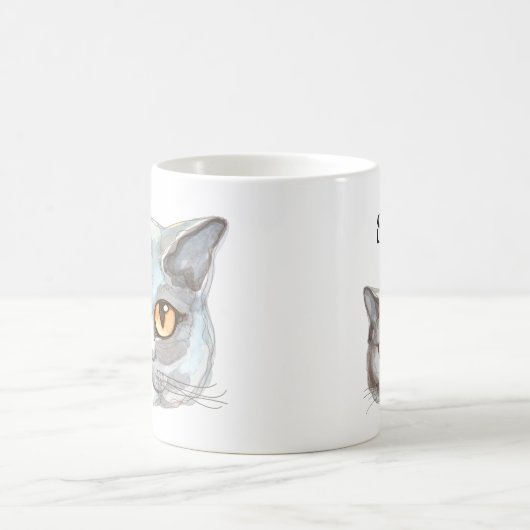 Perserkatze Kaffeetasse (Mittel)