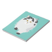 Perserkatze Kitty Notizblock (Rotiert)
