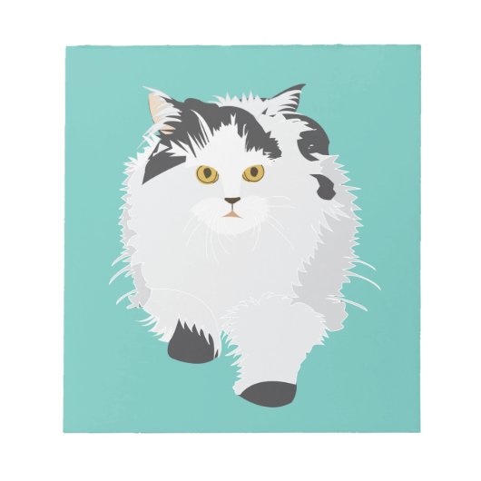 Perserkatze Kitty Notizblock (Vorderseite)