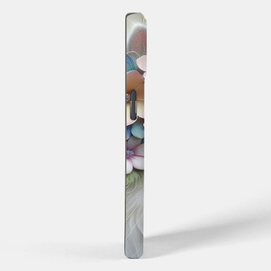 Perserkatze mit Blumenlaurel Case-Mate iPhone Hülle (Rückseite / Rechts)