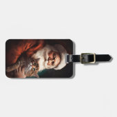 Perserkatze mit Weihnachtsfeiertag Gepäckanhänger (Vorderseite horizontal)