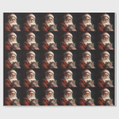 Perserkatze mit Weihnachtsfeiertag Geschenkpapier (Flach)