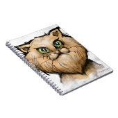 Perserkatze Notizblock (Rechte Seite)