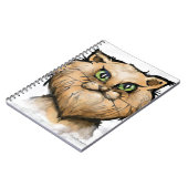 Perserkatze Notizblock (Linke Seite)