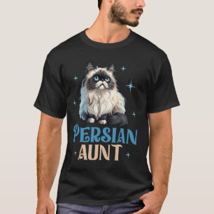 Perserkatze PERSISCHE TANTE Katzenliebhaber Perser T-Shirt