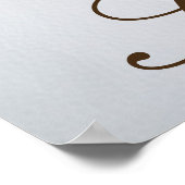 Perserkatze Poster (Ecke)