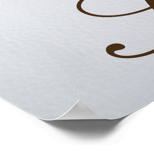 Perserkatze Poster (Ecke)