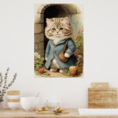 Perserkatze Poster (Küche)