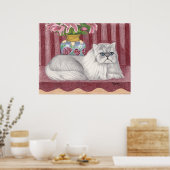 Perserkatze Poster (Küche)