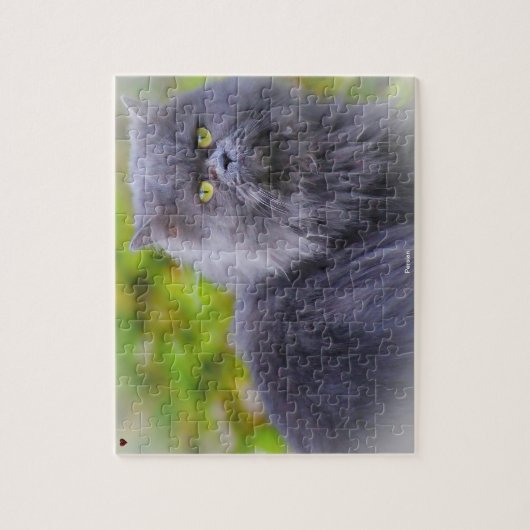 Perserkatze Puzzle (Vertikal)