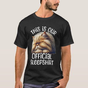 Perserkatze-Pyjama für Katzenliebhaber Perserkatze T-Shirt